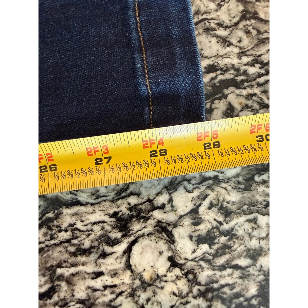 Guess Los Angeles Dark Wash Cargo Jeans Straight Leg Utility Pants 29x30 - Picture 6 of 6